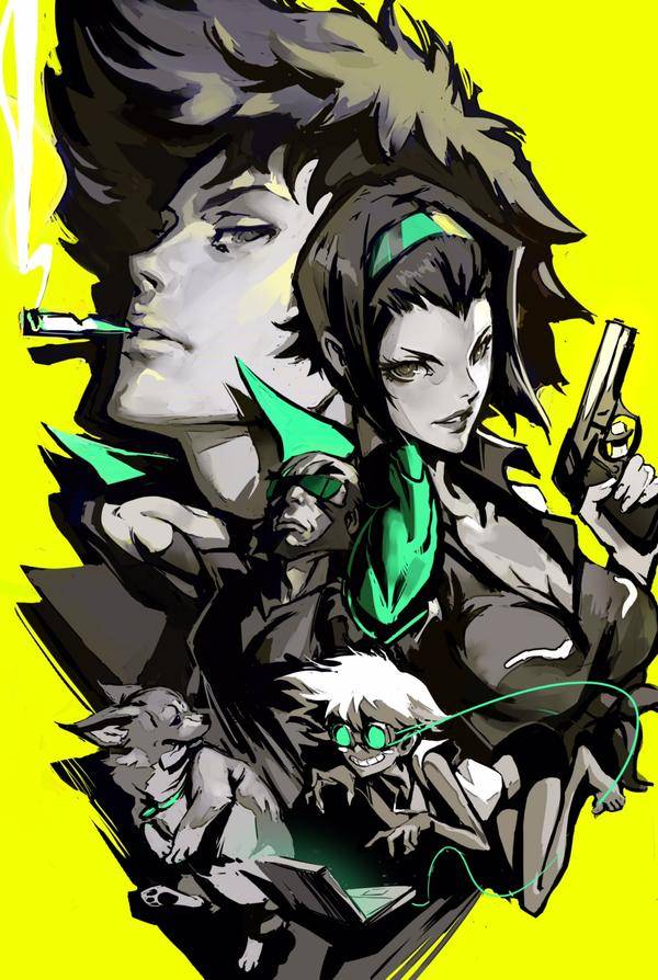 Cowboy Bebop 10 Pieces Of Awesome Fan Art We Love Cbr
