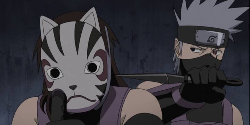 Anime Kakashi Anbu from Naruto Shippuden Cropped