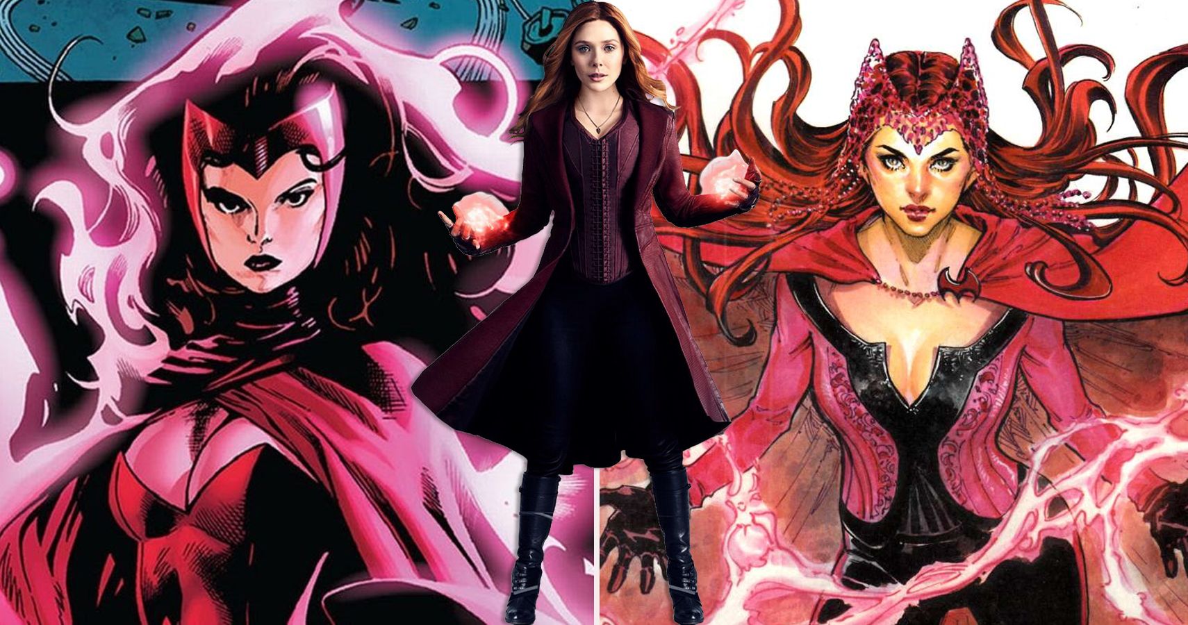 Scarlet witch for all the variations of the subject on the site. 