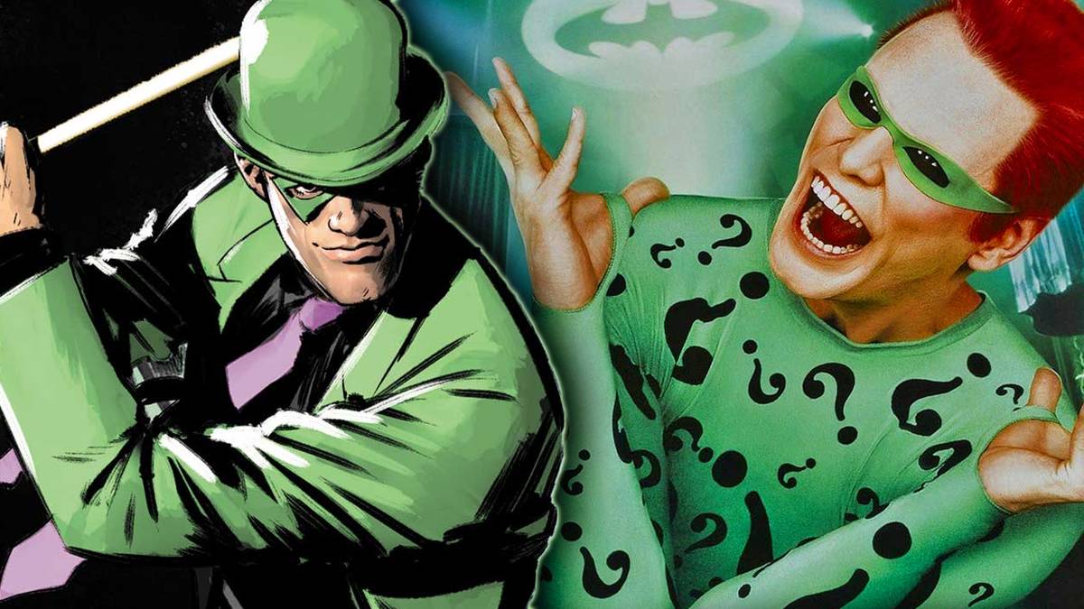 Bataman The Riddler Batman: The Riddler Almost Got His Batman Forever Moment