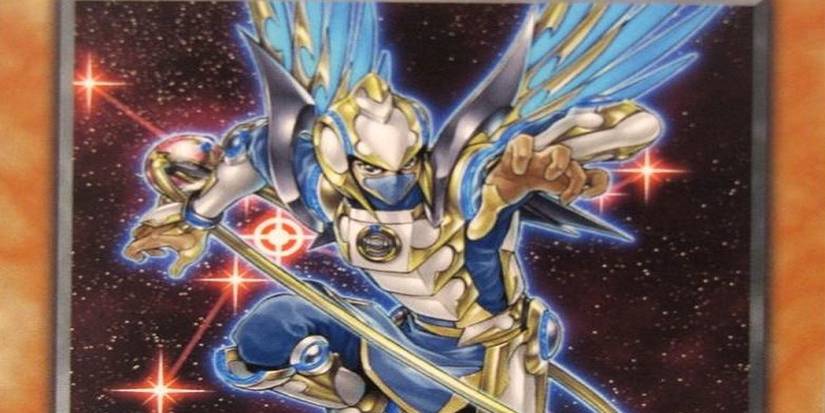 yugioh satellarknight cards : NECH-EN027 1st Ed Sirius Rare Card up on the field Satellarknight Rigel