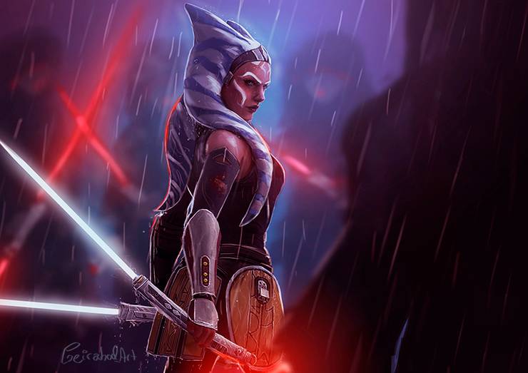 Star Wars 10 Pieces Of Ahsoka Tano Fan Art We Adore Cbr