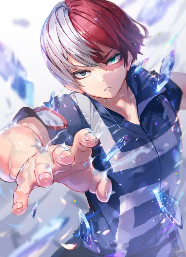 My Hero Academia 10 Amazing Pieces Of Shoto Todoroki Fan Art You Need To See