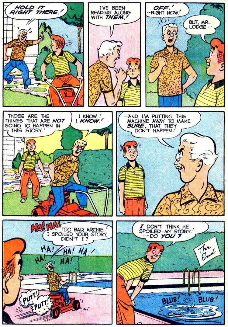 Archie Is At the Point Where He Wants Readers to Do the Work