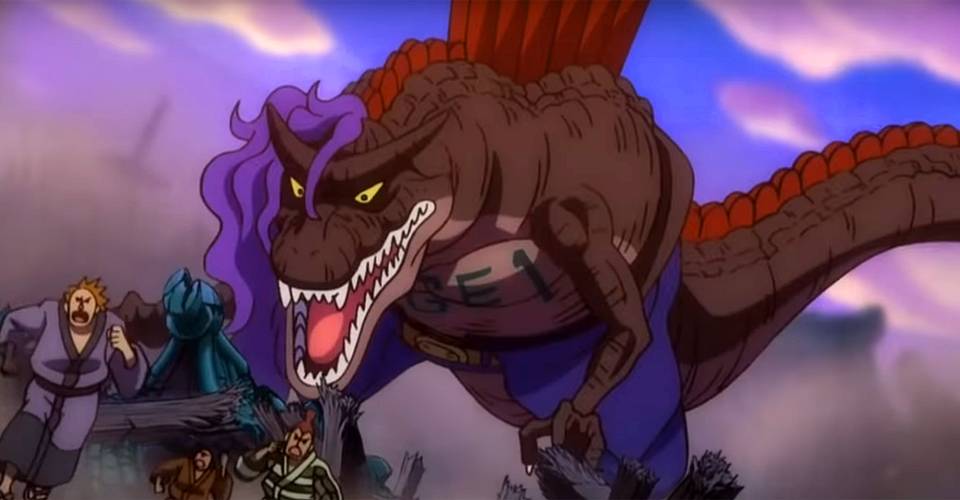 One Piece Anime Recreates Iconic Jurassic Park Scene Cbr