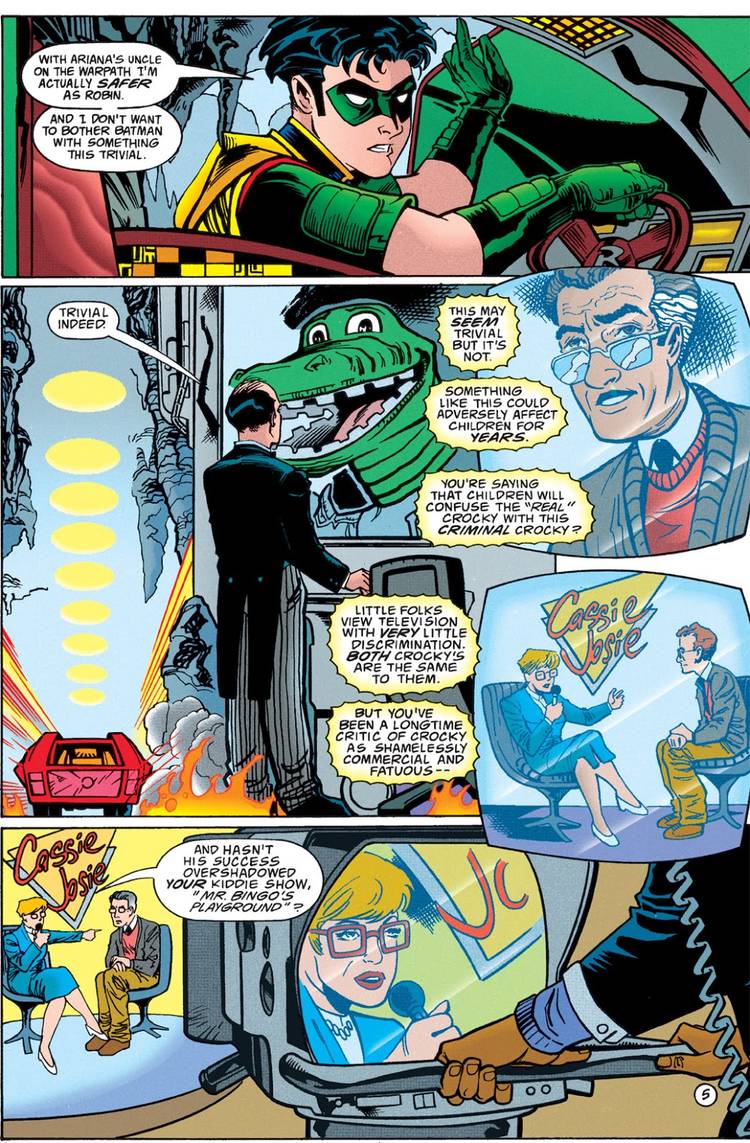 That Time That Robin Had to Knock Out (Basically) Barney the Dinosaur