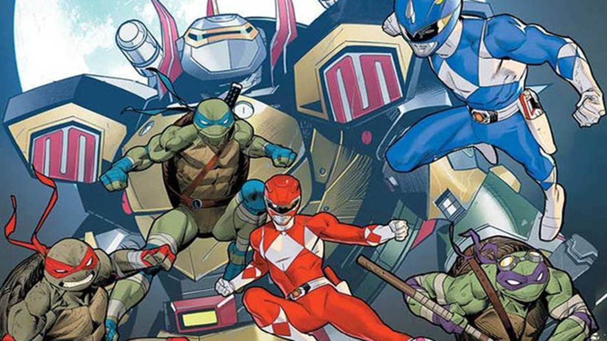 Power Rangers/TMNT's Debuts Turtle Megazord First Look