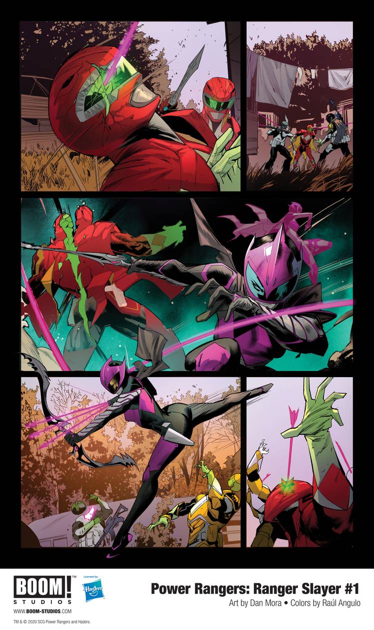 BOOM! Drops First Look at Power Rangers: Ranger Slayer #1