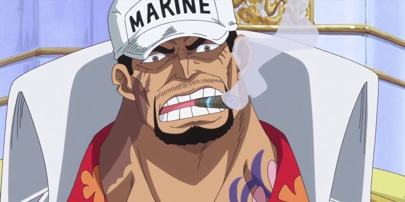 Sakazuki Post Time Skip in One Piece