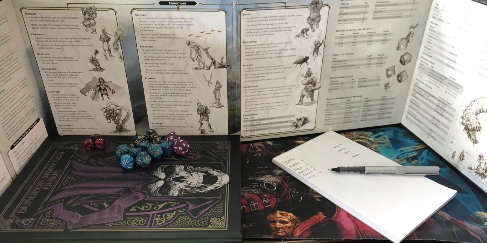Dungeons & Dragons: 10 Must Haves DMs Need Behind Their Screen