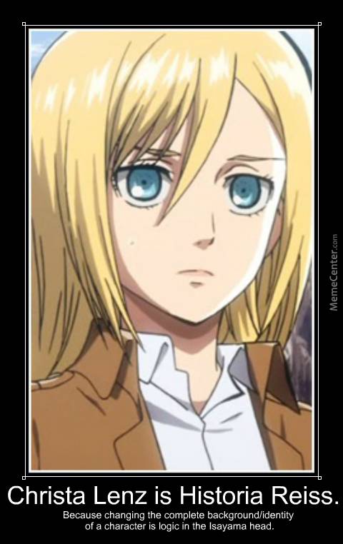 Attack On Titan 10 Best Historia Memes Cbr