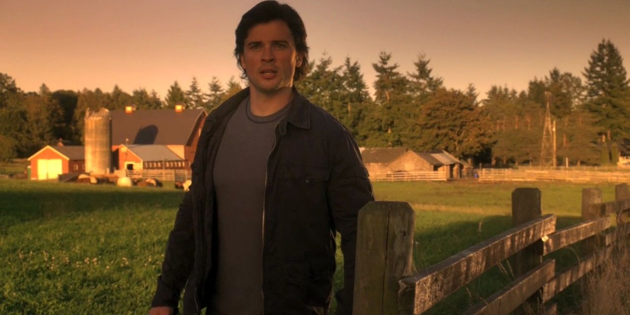 Clark está na Fazenda Kent em Smallville