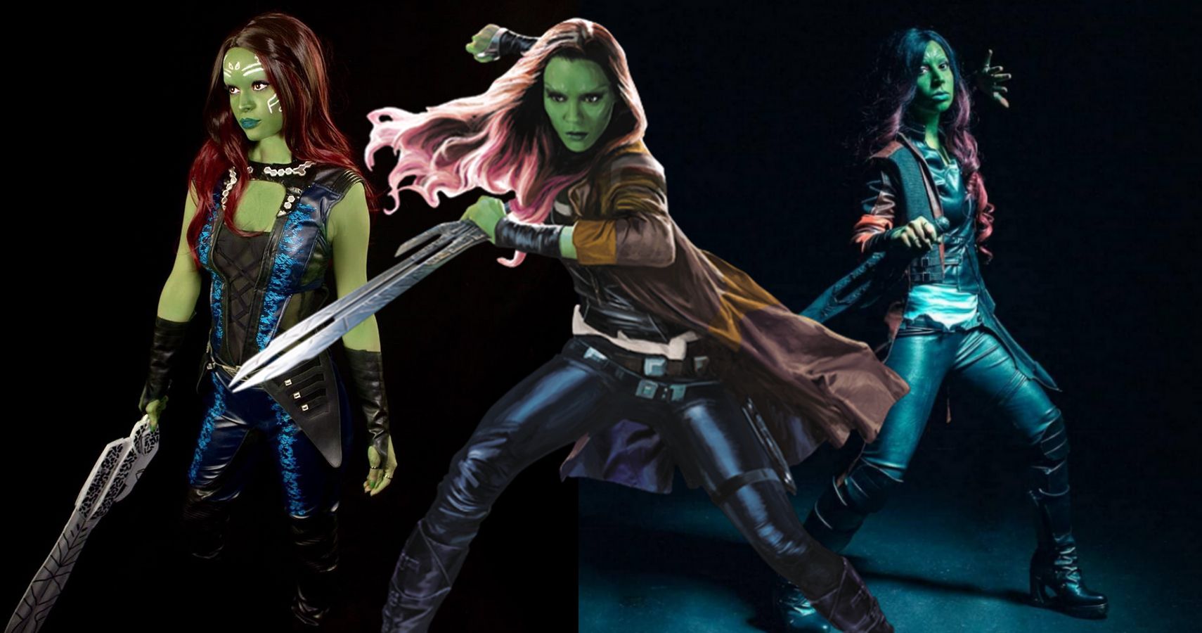 10 Gamora Cosplay That Look Just Like The Guardians Of The Galaxy Movies - gamoras sword roblox broken