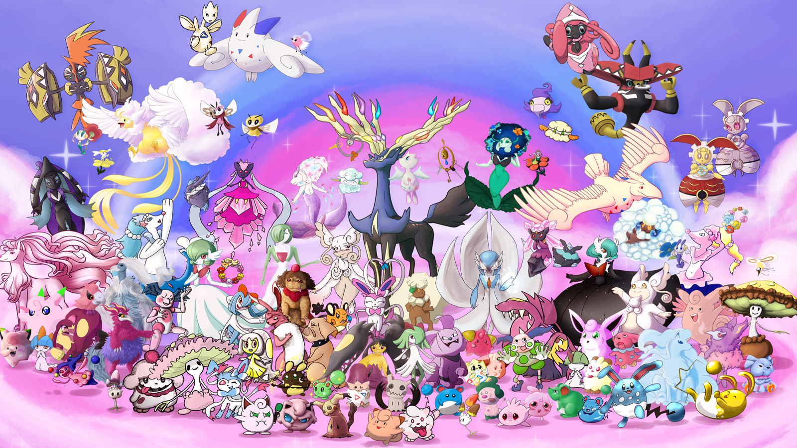 Pokmon: 10 Pieces of Fairy Pokmon Fan Art We Love Pokmon: 10 Pieces of Fairy Pokmon Fan Art We Love