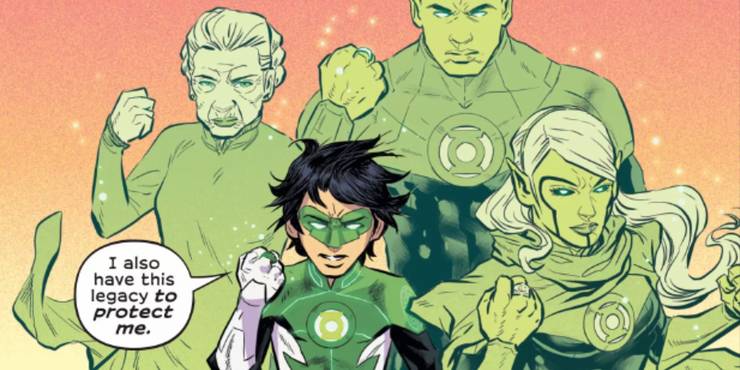 Green Lantern: Legacy Introduces... Green Lantern Force Ghosts?