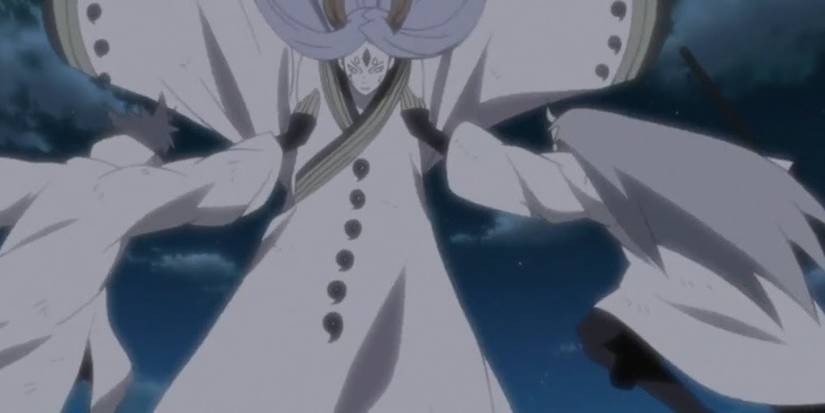 Hagoromo Otsutsuki and Hamura Otsutsuki seal Kaguya Otsutsuki in Naruto Shippuden