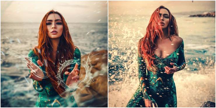 8 Stunning Cosplayers That look Just Like Mera From DC Universe. 15 Mera by caitlinchristinee