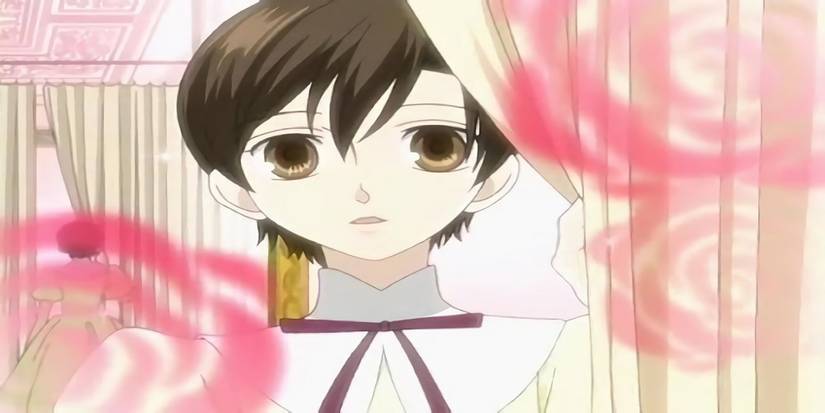 haruhi fujioka pink dress Haruhi  My favorite outfit of hers is this pink dress! It's on the  episode where she met Kyouya lost in the department store while Tamaki and  the rest are busy enjoying