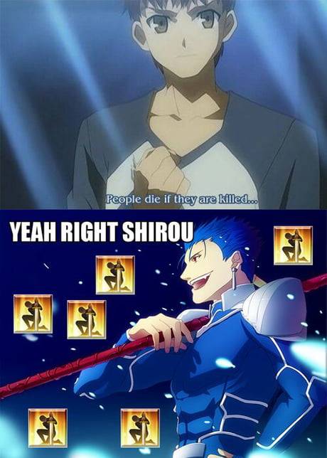 Fate: The 10 Most Hilarious Memes About Lancer Dying