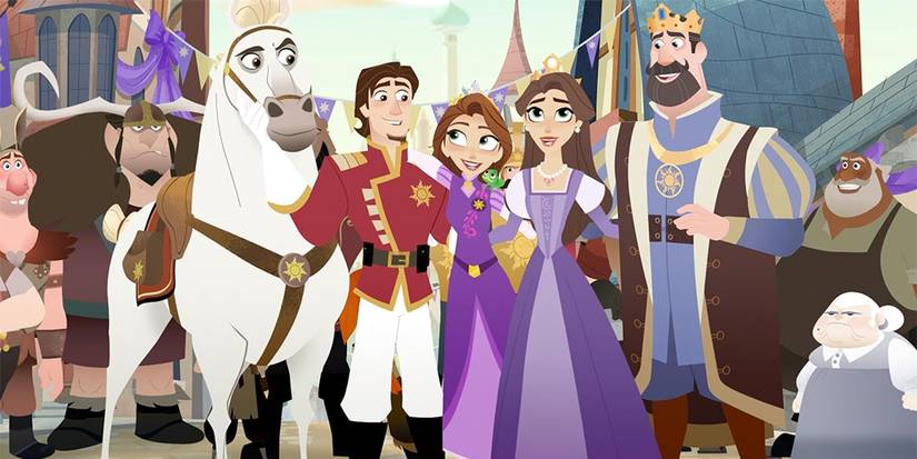 Rapunzel And Flynn Family