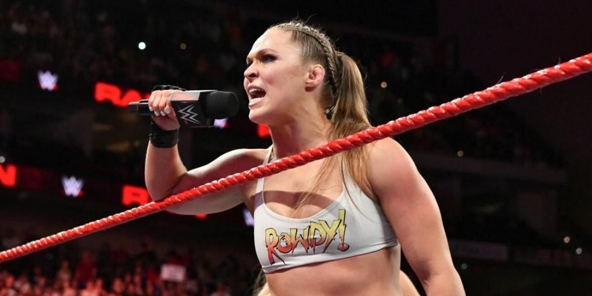 ronda rousey wrestling