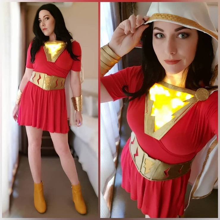 10 Finest Female Shazam Cosplay!!! 11 Shazam Genderbend Toonibug
