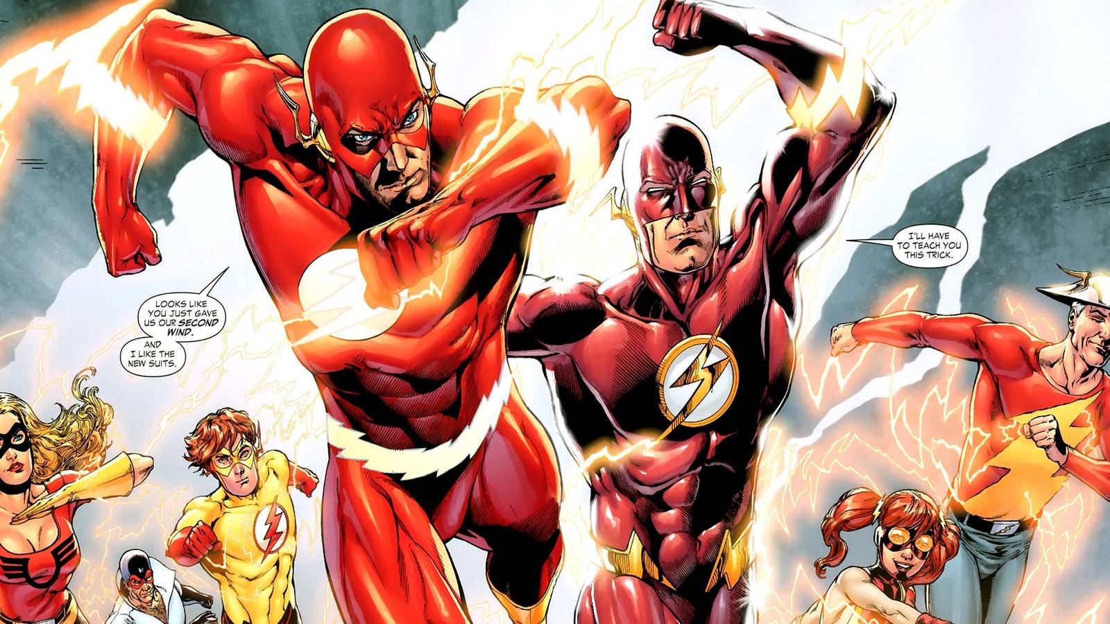 Ranking Every Member Of The Flash Family By Speed