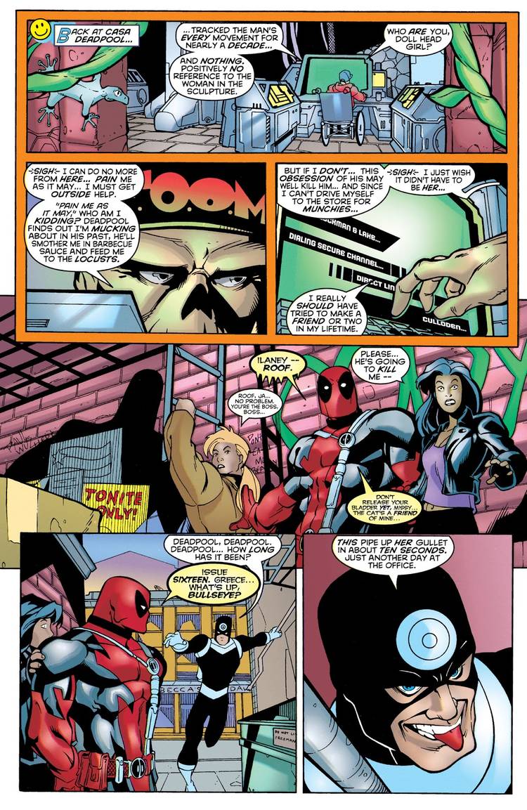 Did Deadpool Ever Break the Fourth Wall When He Was a Villain?