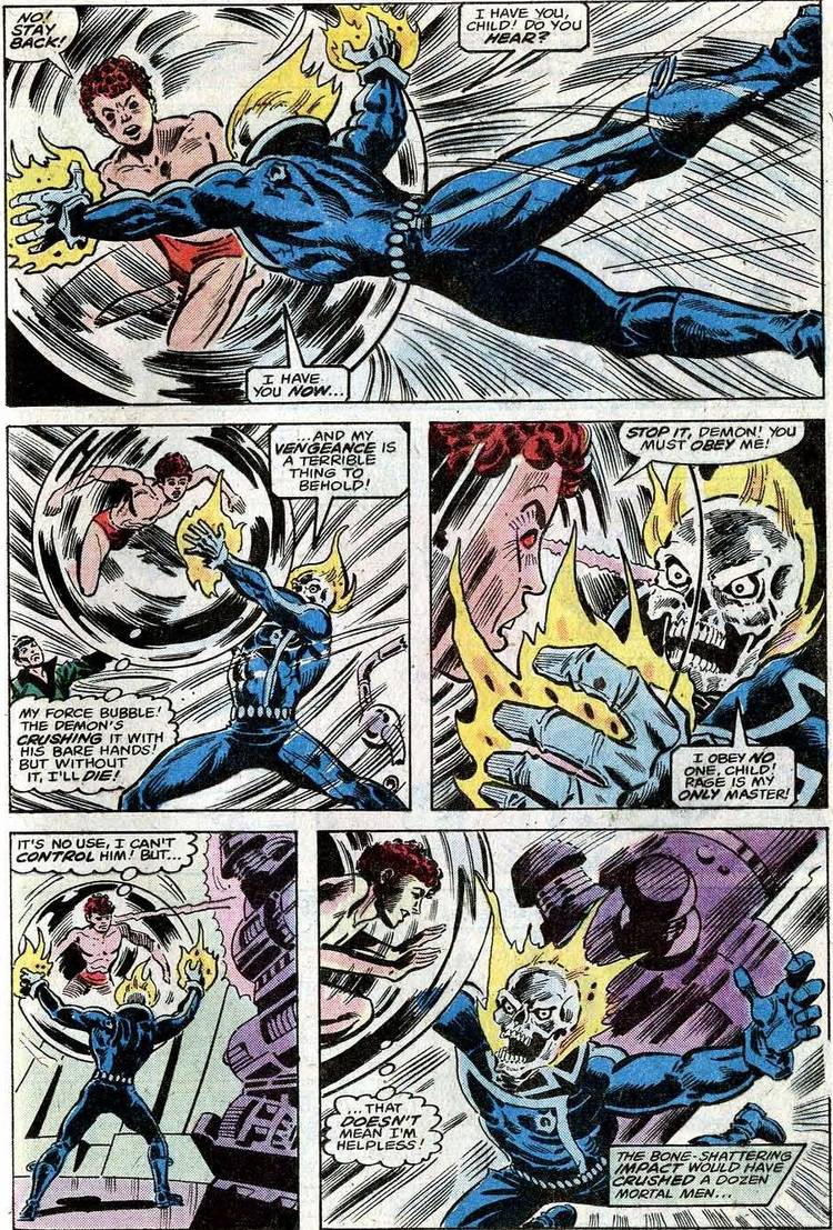 Ghost Rider Captured When Ghost Rider Ran Into an Old Prospector...Who Could Control Reality?