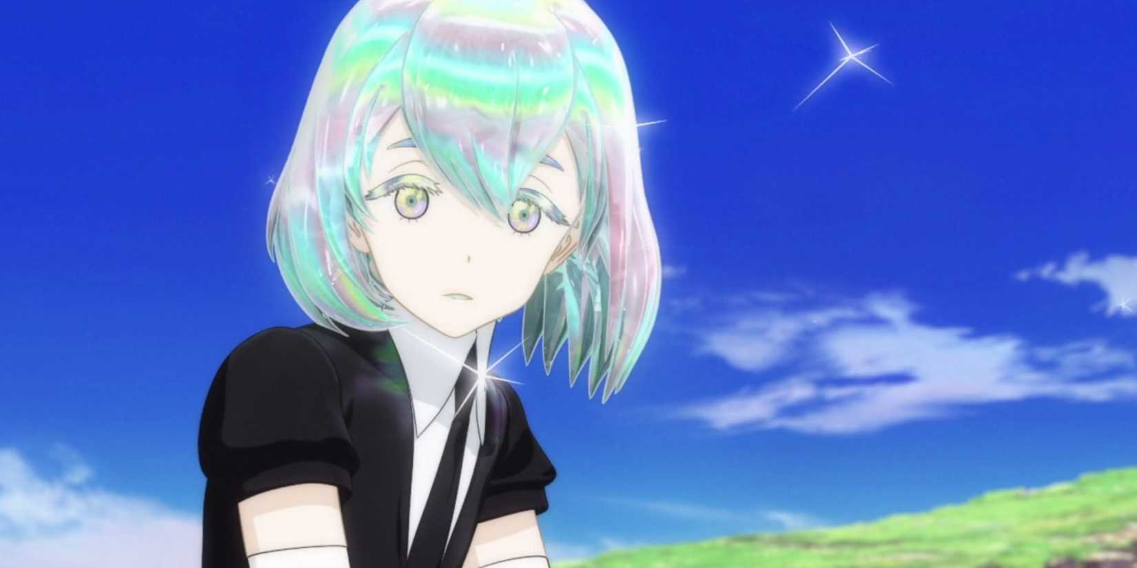 Diamond menatap kamera di Negeri yang Berkilau.