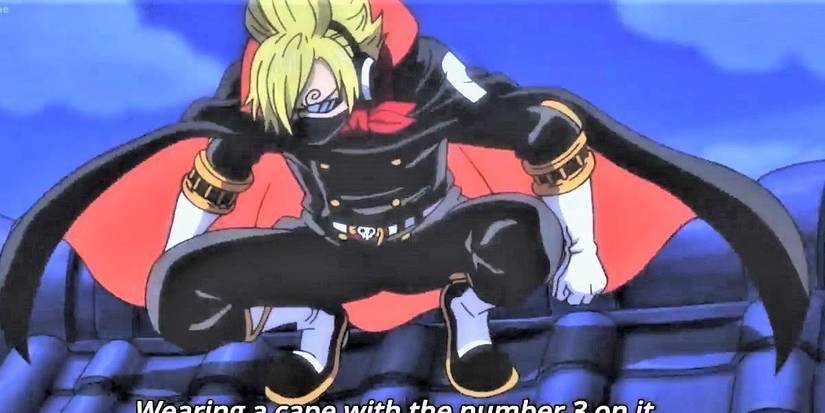 Sanji in his raid suit in Wano