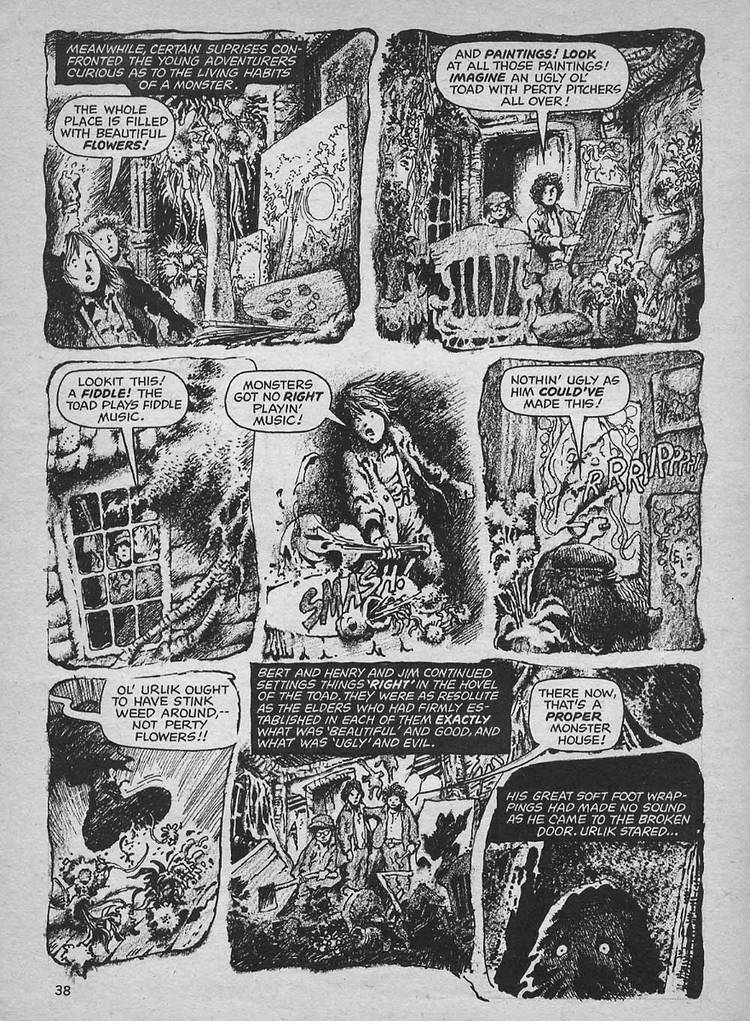 Toad Horror Great Comic Book Detectives: The Tragic Horror of the Toad!