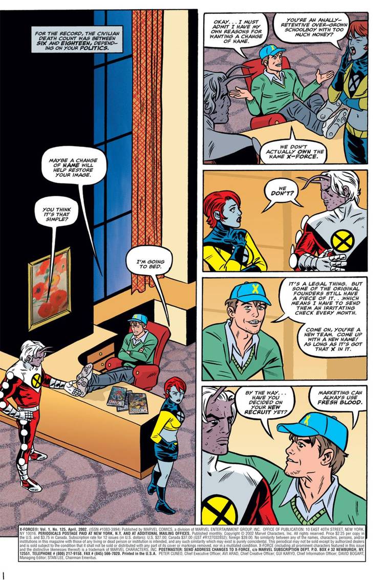 How X-Force Forced X-Force to Become X-Statix