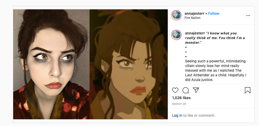 Goth Azula Avatar: The Last Airbender - 10 Azula Cosplay That You Need To See