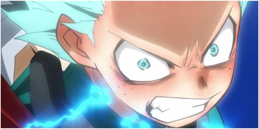 Anime Deku Uses One For All At 100 Percent