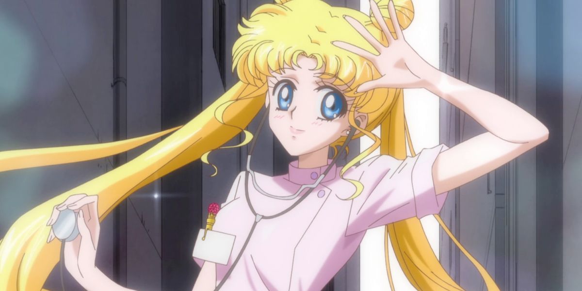 Sailor Moon Crystal Usagi as a doctor