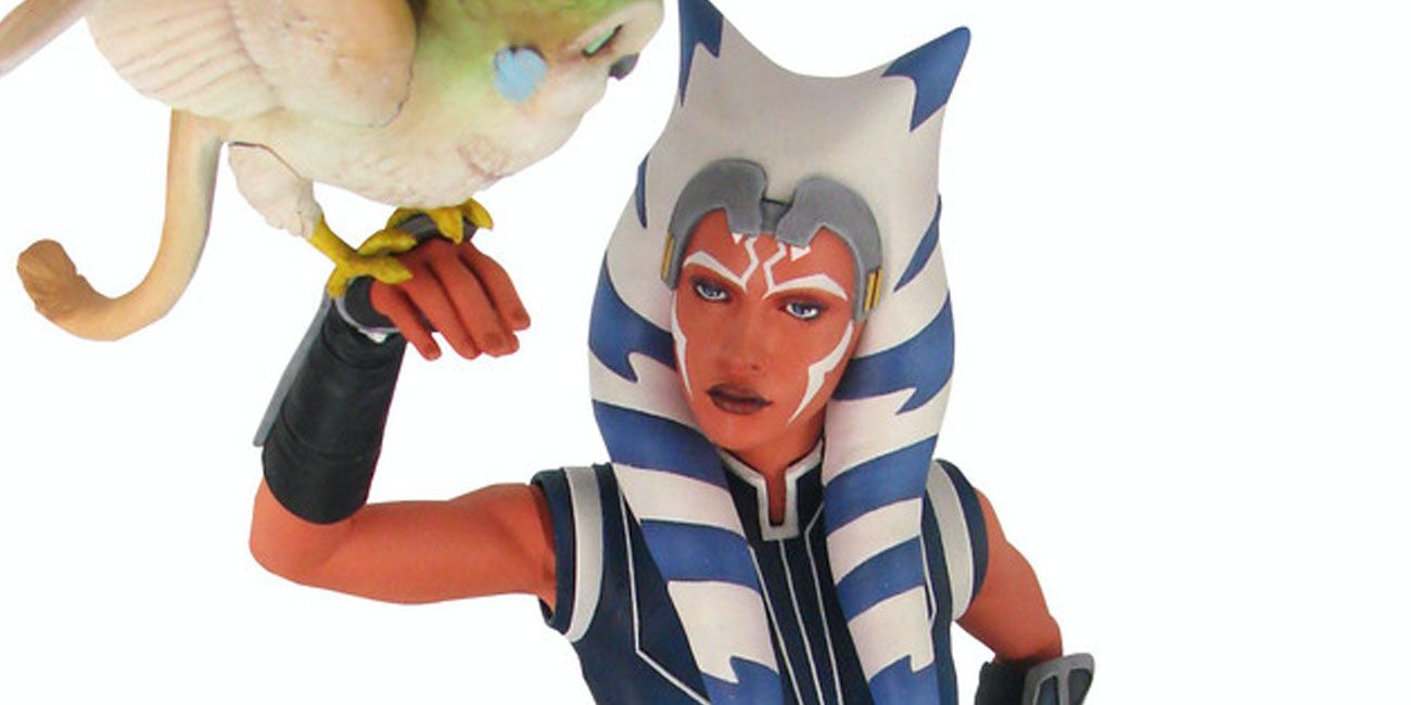 ahsoka tano life size statue