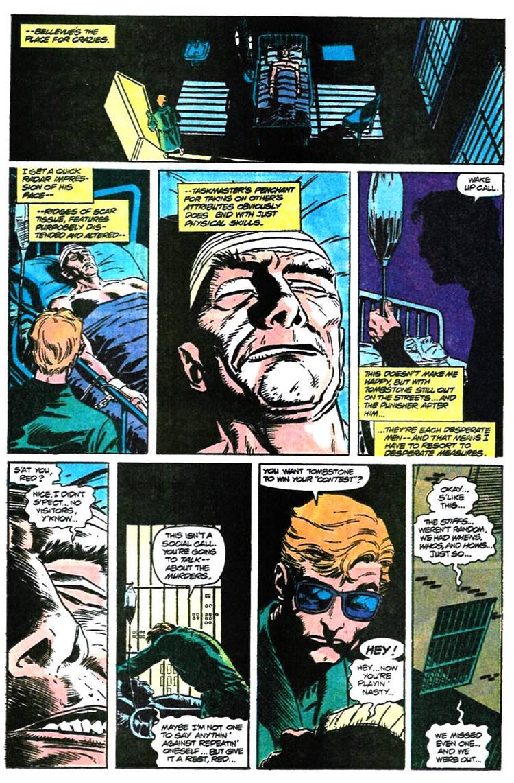 Taskmaster Without Mask When Was Taskmaster First Unmasked?