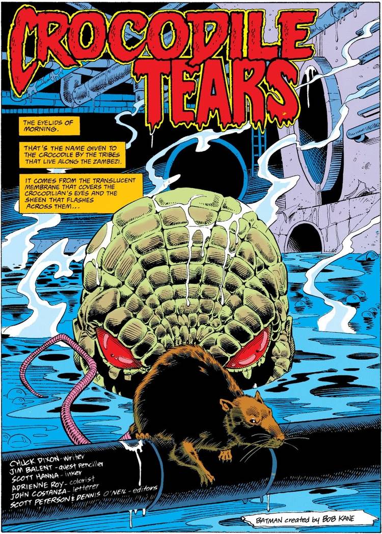 Robin Is Stuck in the Middle of Bane and Killer Croc as Knightfall ...