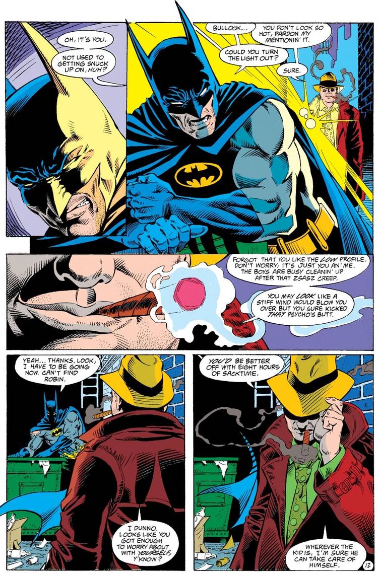 Robin Is Stuck in the Middle of Bane and Killer Croc as Knightfall ...