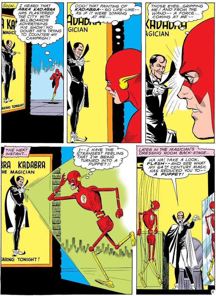 How Does Flash Know What Turning Into a Puppet Feels Like?