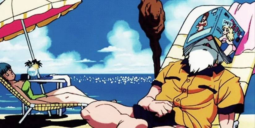 Anime master roshi Cropped
