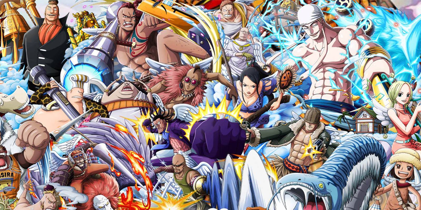 Skypiea na cronologia de One Piece