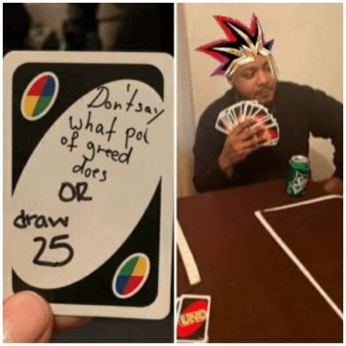 yugioh card draw meme Want to Cards in Yu-Gi-Oh!? Our Draw Two spell sucks