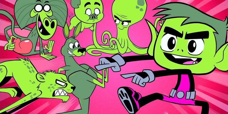 Beast Boy Teen Titans Vs Titans Cbr