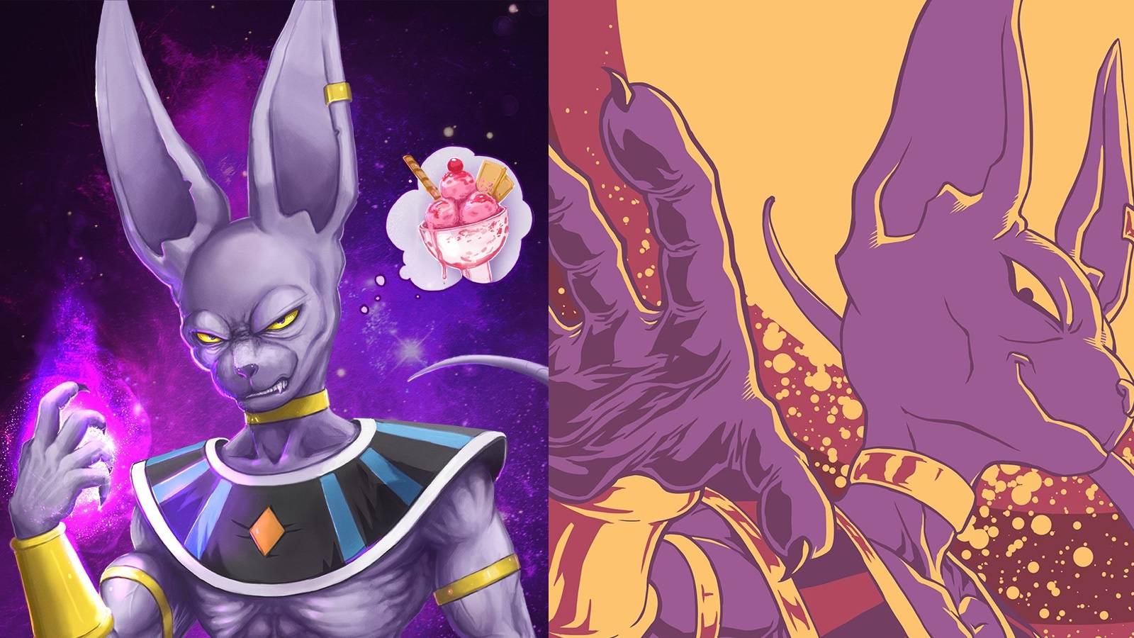 Dragon Ball: 10 Pieces Of Beerus Fan Art That Are Godly