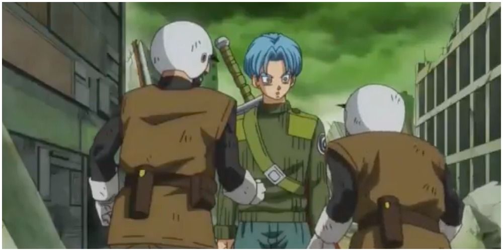 how old was trunks when he went back in time