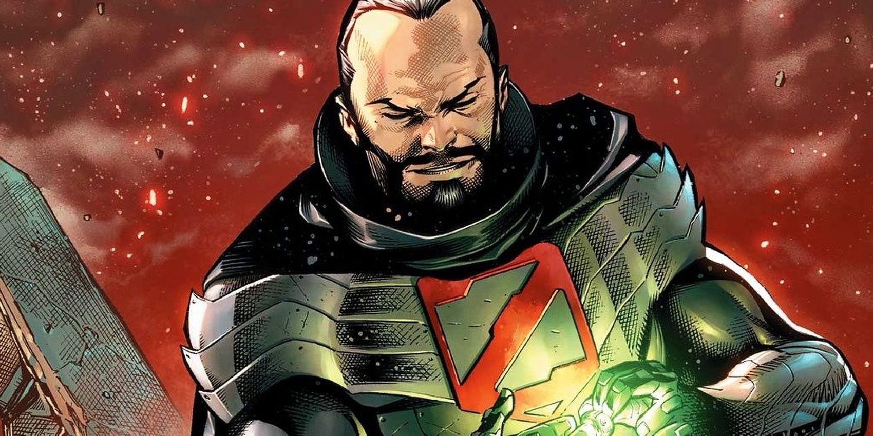 General Zod Comic Green Lantern Ring Cropped