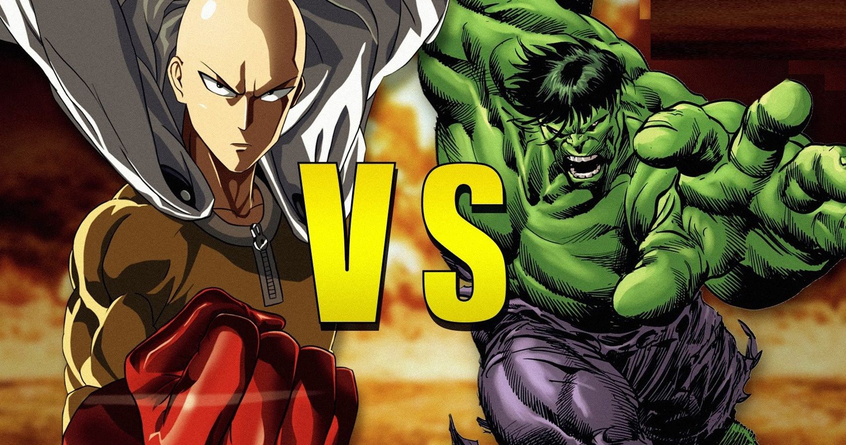 Saitama VS The Hulk: Who Would Win And Lose In A Fight? | CBR