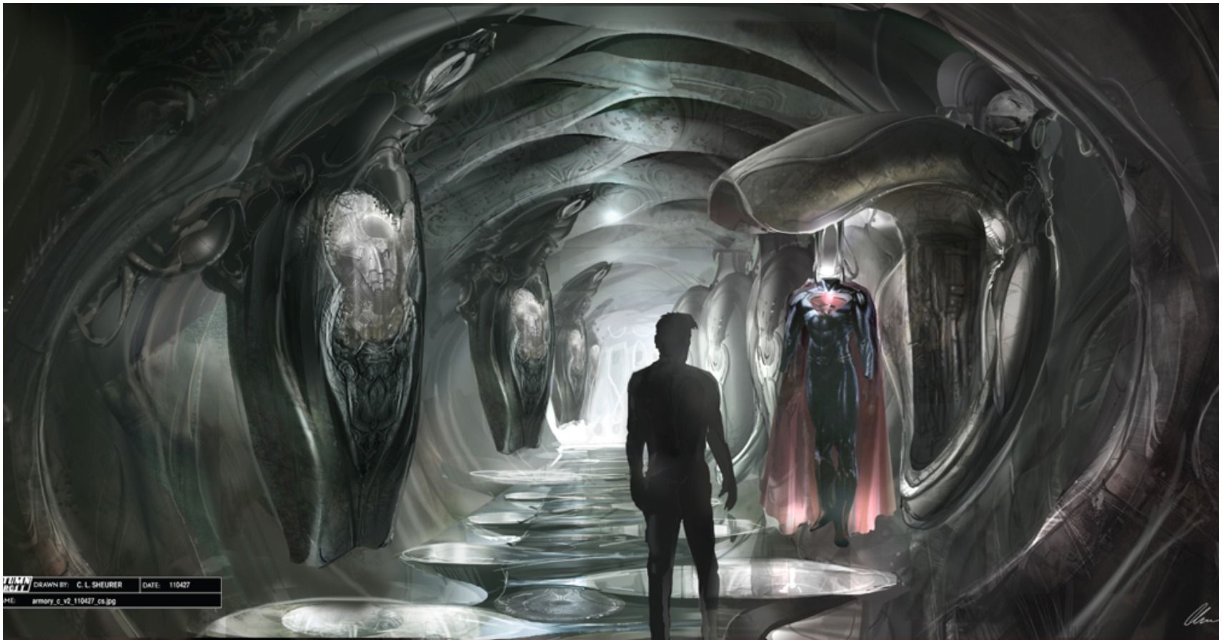 Dc 10 Man Of Steel Concept Art Pictures That You Have To See 7710